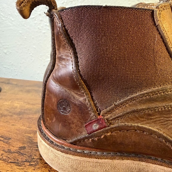 Oliberté Robson Brown Leather Chelsea Boots Sz 8 Women’s - Picture 2 of 7